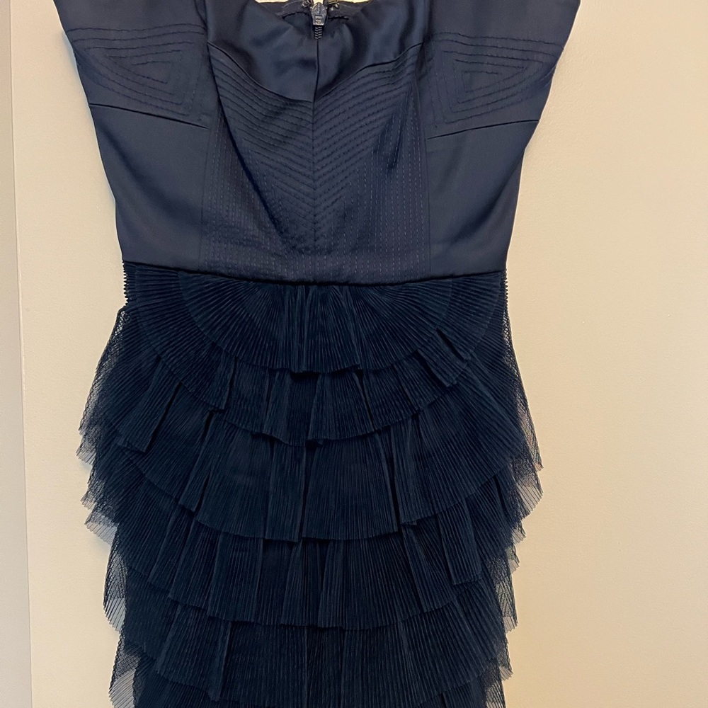 BCBG dress - wore only once- beautiful navy color